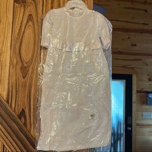 Baby Girl Christening/Baptism Gown size 0-3 months- still in package- NWT- white